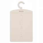 Riiete voltija Brabantia 249068, 38.2 cm x 21.3 cm, plastik, pruun v.