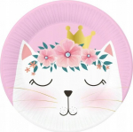 &Uuml;hekordne taldrik GoDan Cats, &Oslash; 18 cm, 6 tk