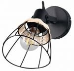 Valgusti lagi ja seinad Reality Jerome R86231732, E27, 1 x 10 W, pruun v./must v.