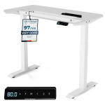 Laua raam, reguleeritava laiusega Desktronic HomeOne, 70.2 - 118.5 cm, valge v.