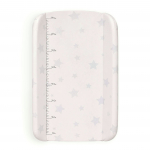 Arendav matt EcoToys Stars HA-T09, 85 cm x 50 cm, valge v./hall v.