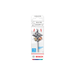 Metallist puur Bosch, metall, silindriline, 2 mm x 4.9 cm