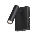 Valgusti seinale CristalRecord Slim, G9, 1 x 5 W, must v. / must v.