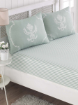 Voodipesukomplekt Mijolnir Double Sheet Pure 162ELR8878, m&uuml;nt (mint) v., 50 x 70 cm, 3 os.