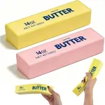 Sensoorne pigistatav m&auml;nguasi Squishy Slow Rising Butter XXL, 6 cm, (v&auml;rv/disain valitakse juhuslikult)