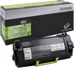 Tindiprinteri kassett Lexmark 52D2000, must v.