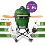 Grill Kamado Bono Žalgiris, roheline v., 55 cm