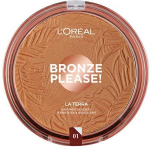 Pruunistav puuder L&rsquo;Or&eacute;al Paris Bronze Please!, 01 light caramel, 18 g