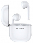 Juhtmeta k&otilde;rvaklapid Awei T28, valge