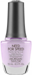 Pealislakk Morgan Taylor Need For Speed, fast dry nail top coat, 15 ml