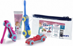 Reisi hambahoolduse komplekt KIN Cepillo Children Journey Toothbrush, (v&auml;rv/disain valitakse juhuslikult)