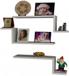 Seinariiul Kalune Design Lowa, valge v., 18 cm x 14.5 cm x 58 cm