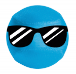 M&auml;nguasi koerale, pall Record Aqua Jump, &Oslash; 7 cm, sinine