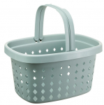 Korv, roheline, 43.1 x 32.4 x 23.4 cm