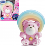 &Ouml;&ouml;lamp Chicco Rainbow Bear 06112, roosa v.