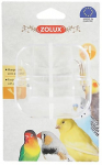 S&ouml;&ouml;gikauss Zolux Feeder With Perch, 18 cm x 7.5 cm x 11 cm