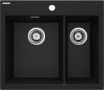 K&ouml;&ouml;givalamu Deante Eridan ZQE G503, graniit, 60 cm x 52 cm x 19 cm, must v.