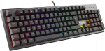 Juhtmega m&auml;nguklaviatuur Genesis Thor 300 Thor 300 RGB Outemu Red, EN, must v.