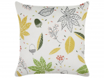 Dekoratiivne padi Beliani Mullein, valge v./kollane v./roheline v., 45 cm x 46 cm