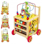 Laste t&otilde;ukem&auml;nguasi - k&otilde;ndija Kruzzel Educational Cube, kollane v./mitmev&auml;rviline