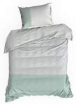 Voodipesukomplekt Nova Duo, valge/mint, 140 x 200 cm