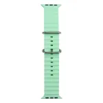iWear S1 soonega pehme silikoonist 20 mm rihm Apple Watchile 49 mm / 45 mm / 44 mm / 42 mm heleroheline