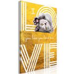 Reproduktsioon Artgeist I Love You like You Love Me, g-c-0228-b-a, 20 cm x 30 cm