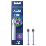 Elektrilise hambaharja otsik Oral-B EB18-2 3D White Pro, 2 tk