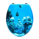 WC poti kaas Okko P-753, sinine v., 45 cm x 36 cm