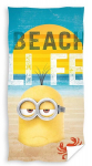 Laste r&auml;tik Minions Beach Life RDC-426, kollane/sinine, 140 cm x 70 cm