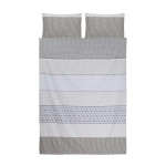 Voodipesukomplekt Domoletti Celesta 7879, hall v., 50 x 70 cm, 160 x 200 cm, 3 tk