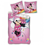 Laste voodipesukomplekt Disney Minnie AYM-047MNN-DVM, roosa v., 140 x 200 cm