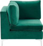 Mooduldiivan Beliani Evja, roheline v., 85 x 85 cm x 84 cm