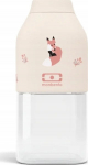 Laste pudel Monbento Positive Fox, 330 ml, 3 aastat, plastik/silikoon/tritaan, beež v.