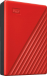 K&otilde;vaketas Western Digital My Passport, HDD, 6 TB, punane v.