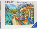 Pusle Ravensburger Tropical Island Charter, 50 cm x 70 cm, 1000 tk, mitmev&auml;rviline
