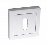 Ukse lukuaugu kate Kuchinox LK2_001B, kroom v., 5.2 cm x 5.2 cm