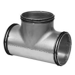 Kolmik Lindab TCPU, tasane, 90 &deg;, 125 mm