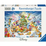 Pusle Ravensburger Disneys Christmas, 50 cm x 70 cm, 1000 tk, mitmev&auml;rviline