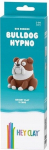 Plastiliini komplekt Hey Clay Dog Buddies Bulldog Hypno, pruun v./valge v.