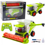 Rc kombain Lean Toys Farm Harvester, 1:24, roheline