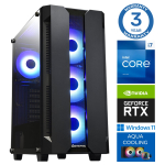 Statsionaarne arvuti Intop Intel Core i7-14700F, DDR5 32 GB, SSD 2 TB, NVIDIA GeForce RTX 5050 8 GB GDDR6, Windows 11 Pro