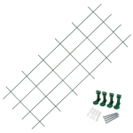 Taimetugi 4IQ Grille, 150 cm x 60 cm, metall, roheline v.