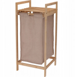 Pesukorv Home Styling Collection AM/63, 45 l, beež v., 33 cm x 33 cm