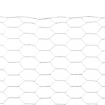 V&otilde;rk Hexagonal Garden Center, 13 x 13 x 0.7 mm, 50 cm, 10 m, tsingitud