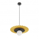 Valgusti lauavalgusti Emibig Umbra, G9, 1 x 8 W, must v./kollane v.