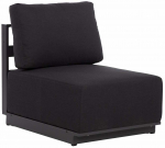 Mooduldiivan Home4you Fuller, tumehall v., 89 x 68 cm x 70.5 cm