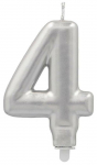 S&uuml;nnip&auml;evak&uuml;&uuml;nal Pap Star number 4, h&otilde;be v., 7 cm