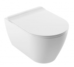 WC-pott, seinapealne Sapphire, kaanega, 355 mm x 530 mm