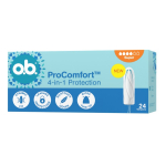 H&uuml;gieenilised tampoonid O.B. ProComfort 4in1, Super, 24 tk